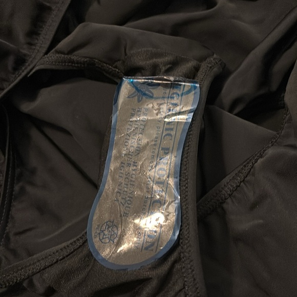 Fit 4 U black bottom shorts SZ 22W plus size bikini insert relaxed fit NWOT - Picture 6 of 16